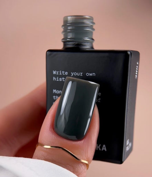 BIBLIOTEKA Gel Polish № 26 Tone – Gray, 10 ml