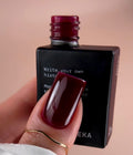 BIBLIOTEKA Gel Polish № 27 Drama – Bordeaux, 10 ml - All Pro Beauty