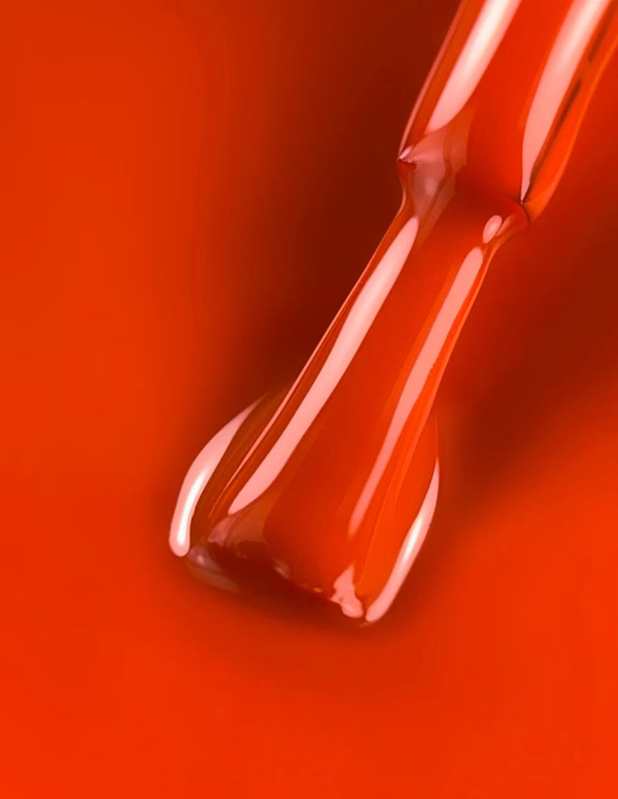 BIBLIOTEKA Gel Polish № 30 Bold – Orange, 10 ml