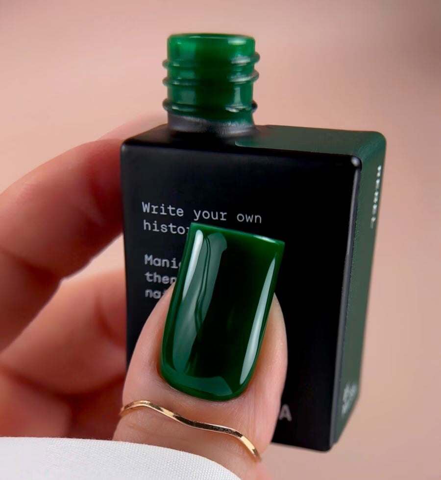 BIBLIOTEKA Gel Polish № 32 Rebel – Green, 10 ml