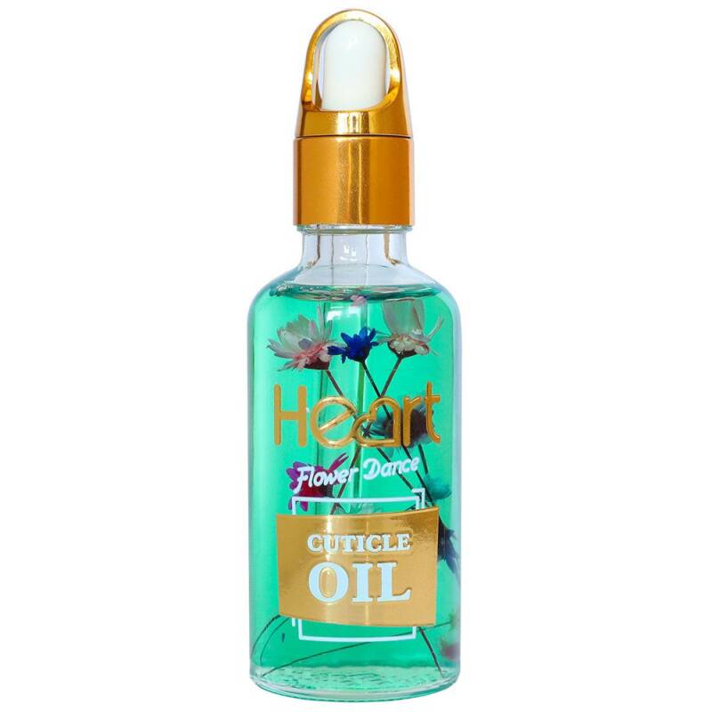 Flower cuticle oil HEART - Exotic Kiwi (30ml)
