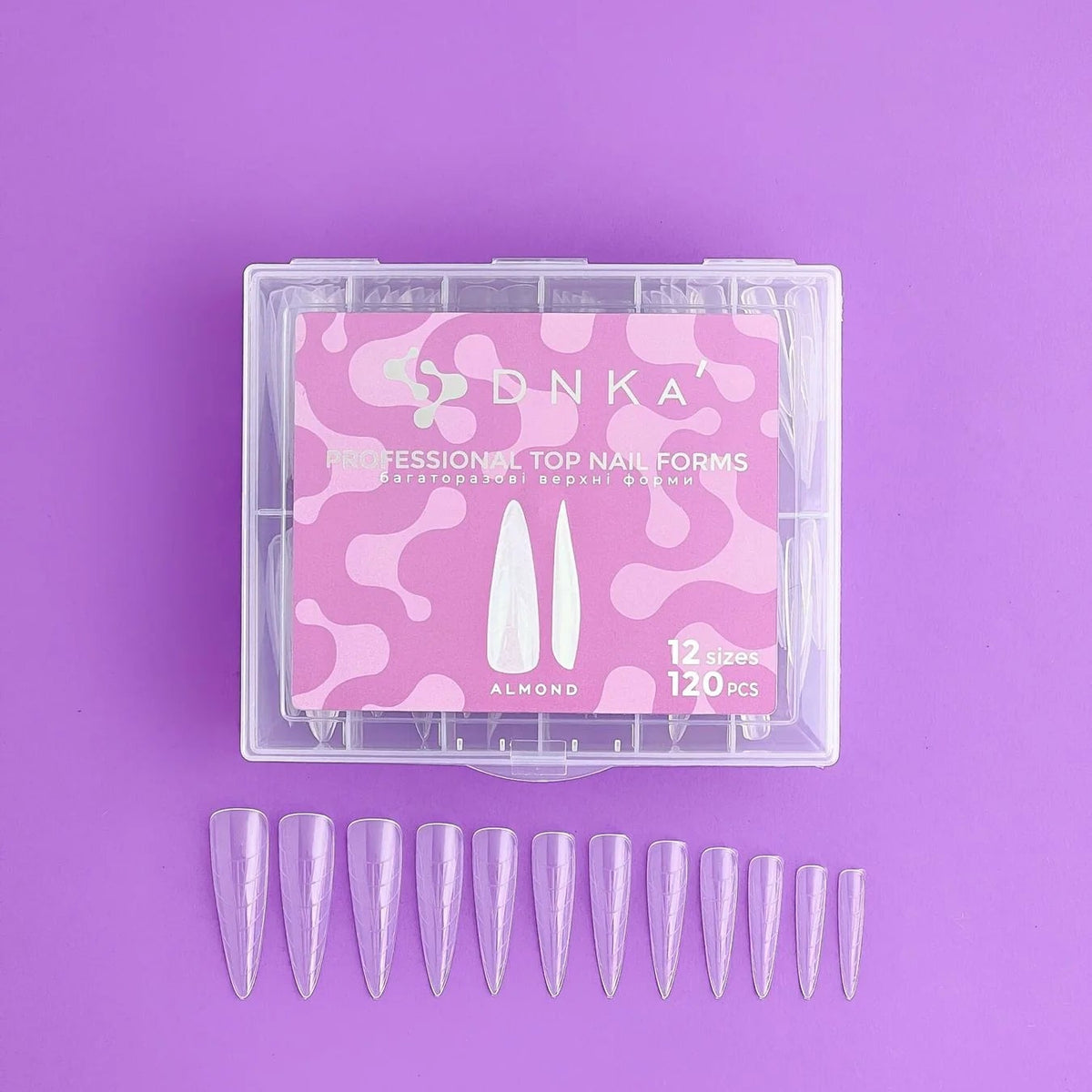 DNKA NAIL FORM ( Almond) 120 pieces - All Pro Beauty