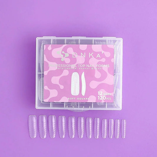 DNKA NAIL FORM (Soft Square)120 pieces