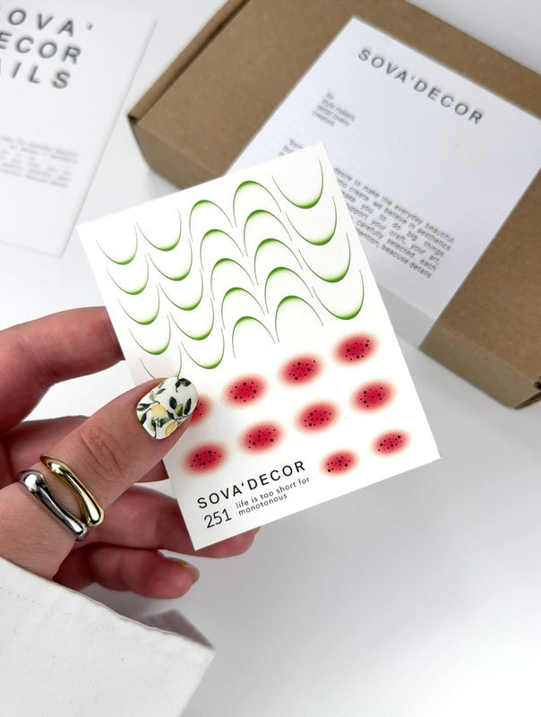 SOVADECOR Sticker 251 - All Pro Beauty