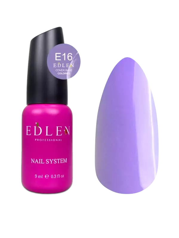 Edlen Nail Base Cover base Colored Е16, (9 ml)