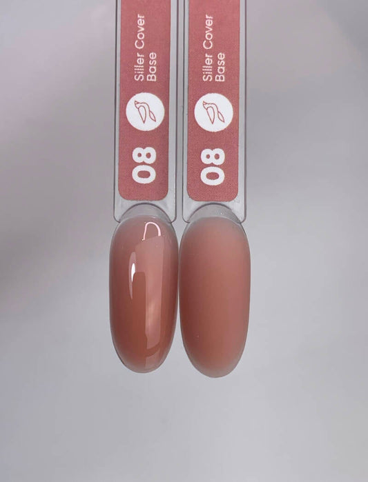 Siller Cover Base №8 (15ml,30ml) — 30ml - All Pro Beauty