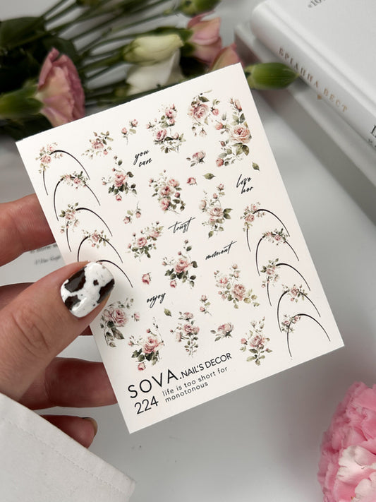 SOVADECOR Sticker 224