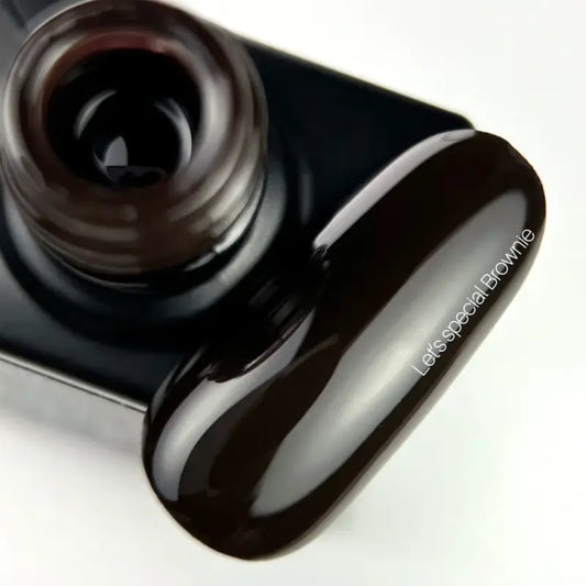 NAILSOFTHEDAY Let's Special Brownie — cool brown gel nail polish, covering in one layer, 10 ml