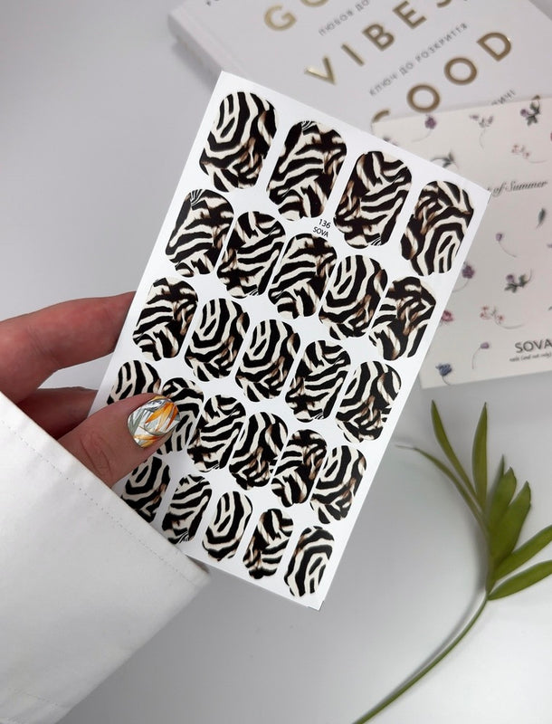 SOVADECOR WRAPS mani 136 - All Pro Beauty