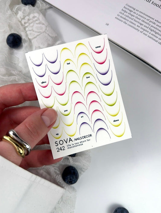 SOVADECOR Sticker 242