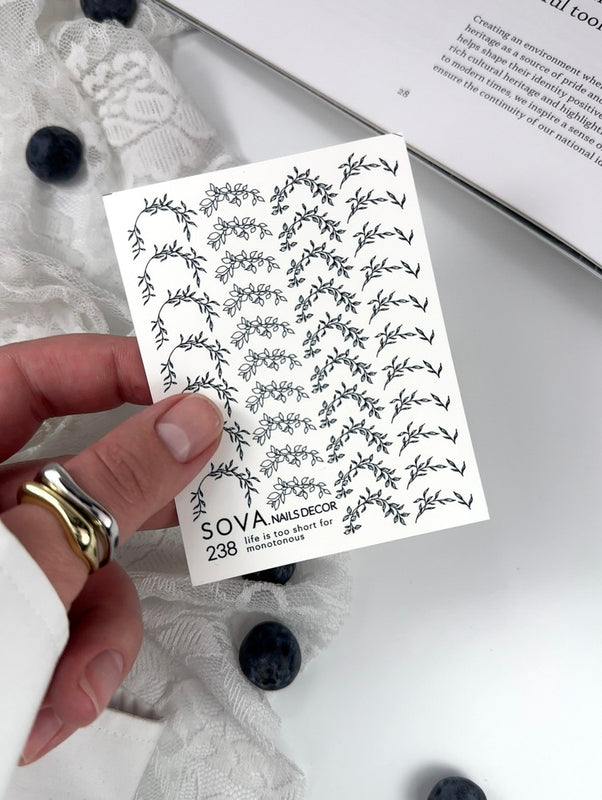 SOVADECOR Sticker 238 - All Pro Beauty