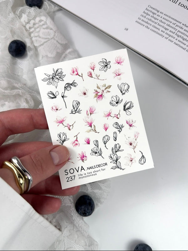 SOVADECOR Sticker 237 - All Pro Beauty