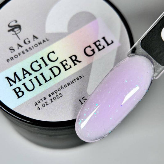 SAGA Magic builder gel №2 (15ml)