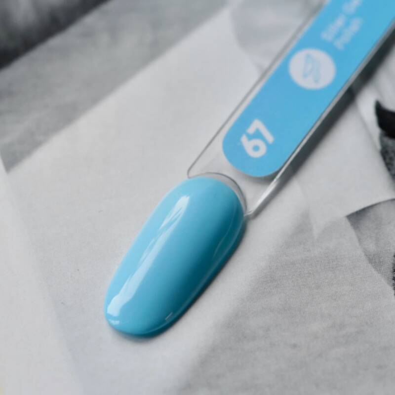Gel polish Siller No.67/blue/ (8ml) - All Pro Beauty