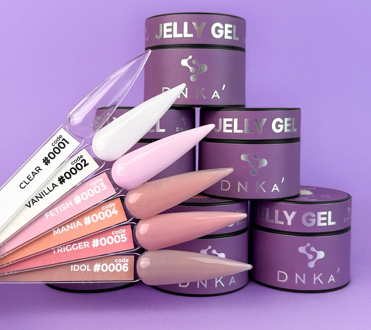 DNKA GELLY GEL #0006 Idol  (15ml) - All Pro Beauty