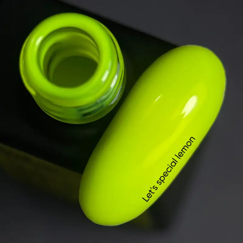 NAILSOFTHEDAY Let's special Lemon - a special neon-lemon gel polish overlapping in one layer, 10 ml