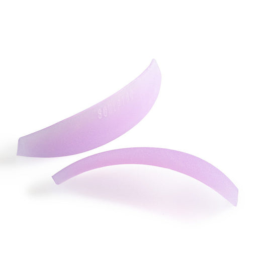 SCULPTOR New set of silicone rollers for eyelash lamination OPEN LOOK, 4 pairs, Lavender MIX,