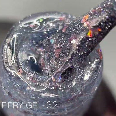 SAGA professional Gel polish Fiery gel 32 , 9 ml - All Pro Beauty