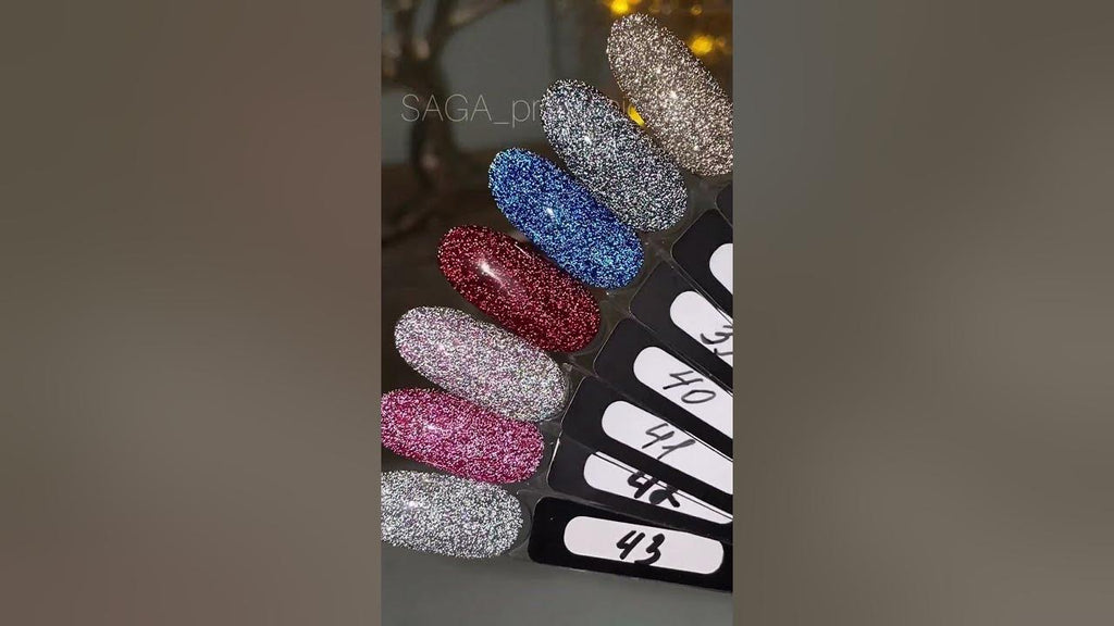 Saga Professional Fiery Gel polish No40 (9ml) - All Pro Beauty