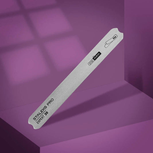 Staleks Pro Straight metal file (foundation) EXPERT 20