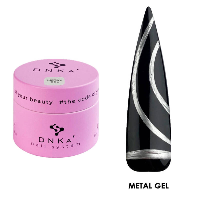 DNKA  Metal Gel (5lm) Silver - All Pro Beauty