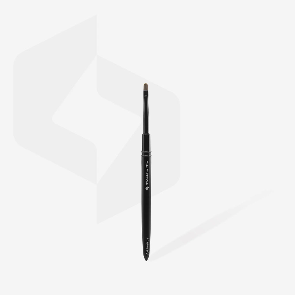 STALEKS Brush for gel EXPERT width 4 mm/length 7 mm - All Pro Beauty