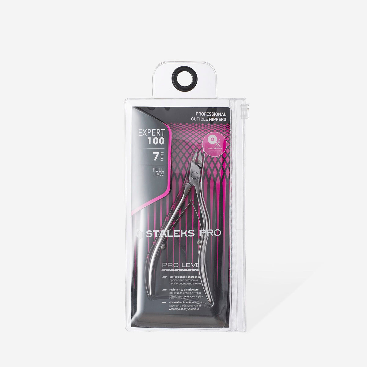 STALEKS Professional cuticle nippers EXPERT 100 7 mm