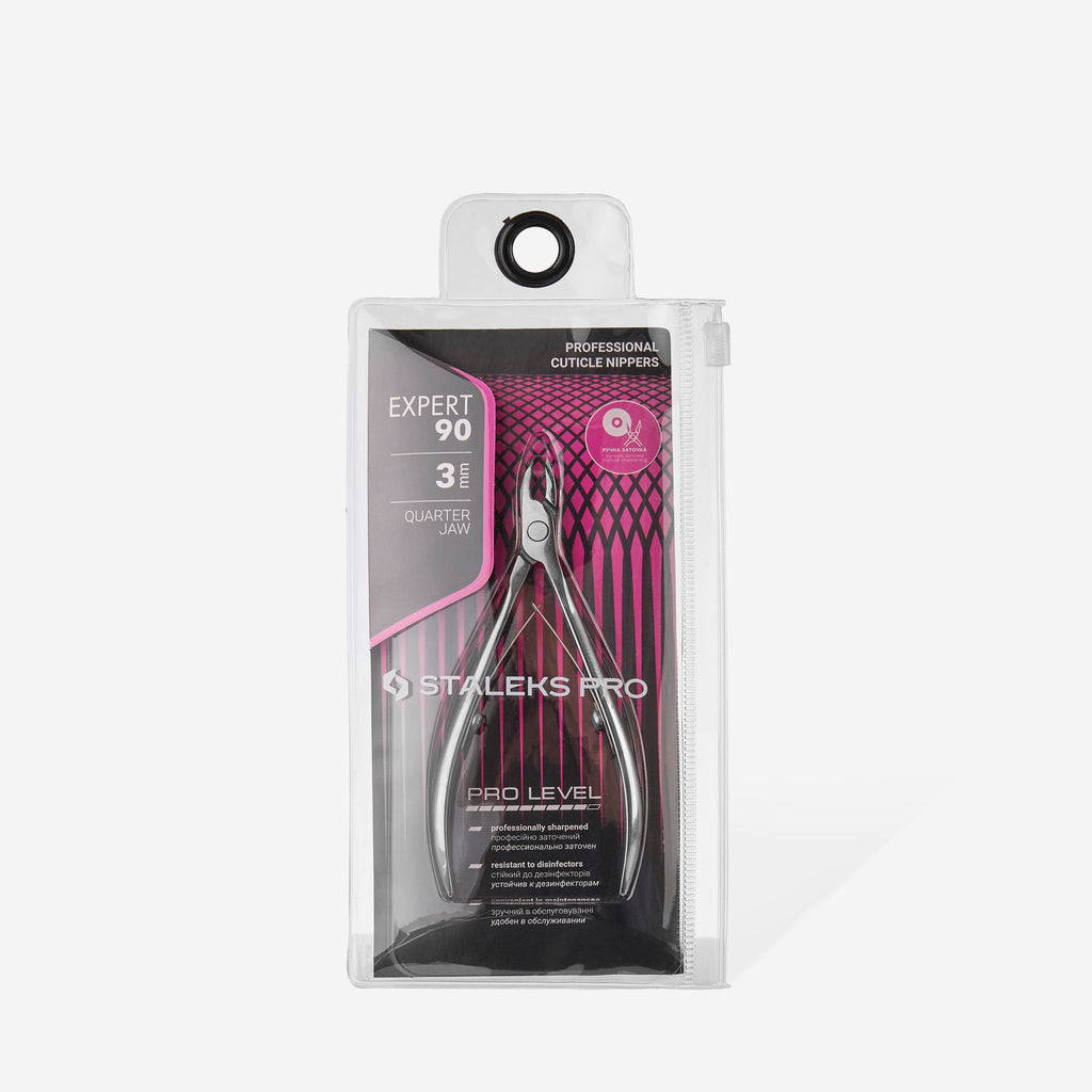STALEKS Professional cuticle nippers EXPERT 90 3 mm - All Pro Beauty