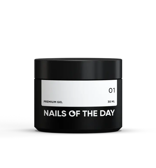 NAILSOFTHEDAY Premium gel 01 — молочко для нарощування, 30 м