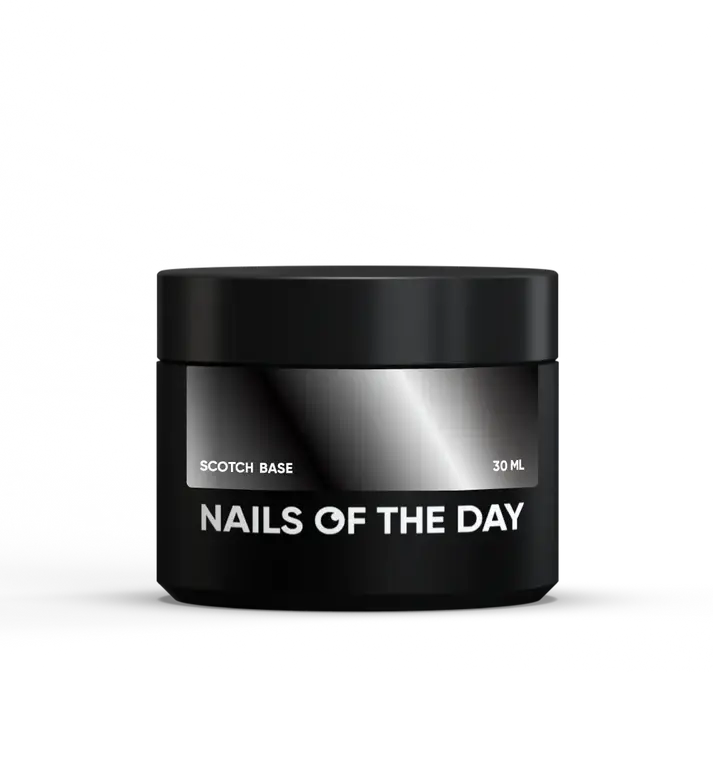 NAILSOFTHEDAY SCOTCH BASE — професійна рідка основа для натуральних нігтів, (10 мл, 30 мл) — 10 мл