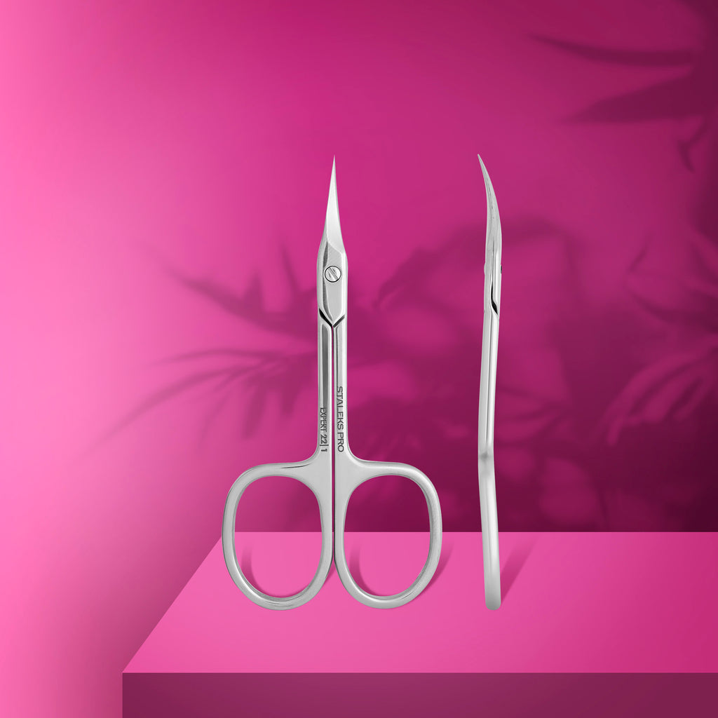 STALEKS Professional cuticle scissors EXPERT 22 TYPE 1 - All Pro Beauty