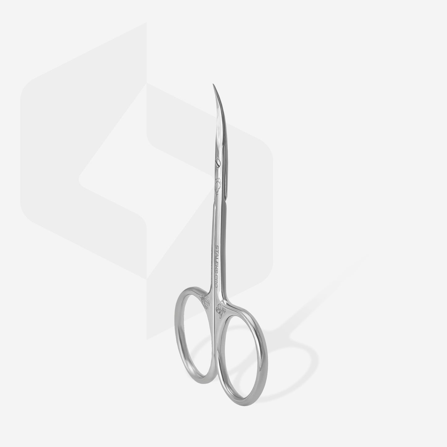 Professional cuticle scissors EXCLUSIVE 20 TYPE 2 magnolia (SQ-20/2m)