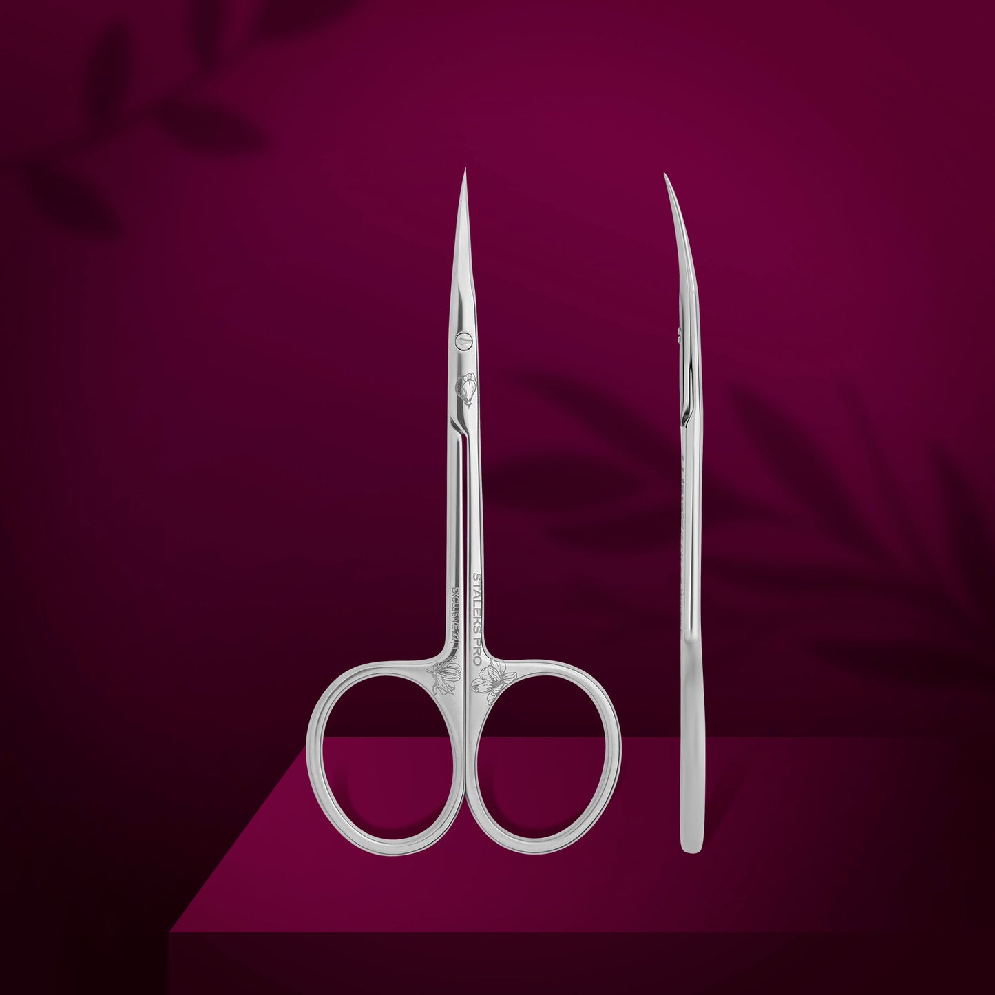 Professional cuticle scissors EXCLUSIVE 22 TYPE 1 magnolia (SX-22/1m)