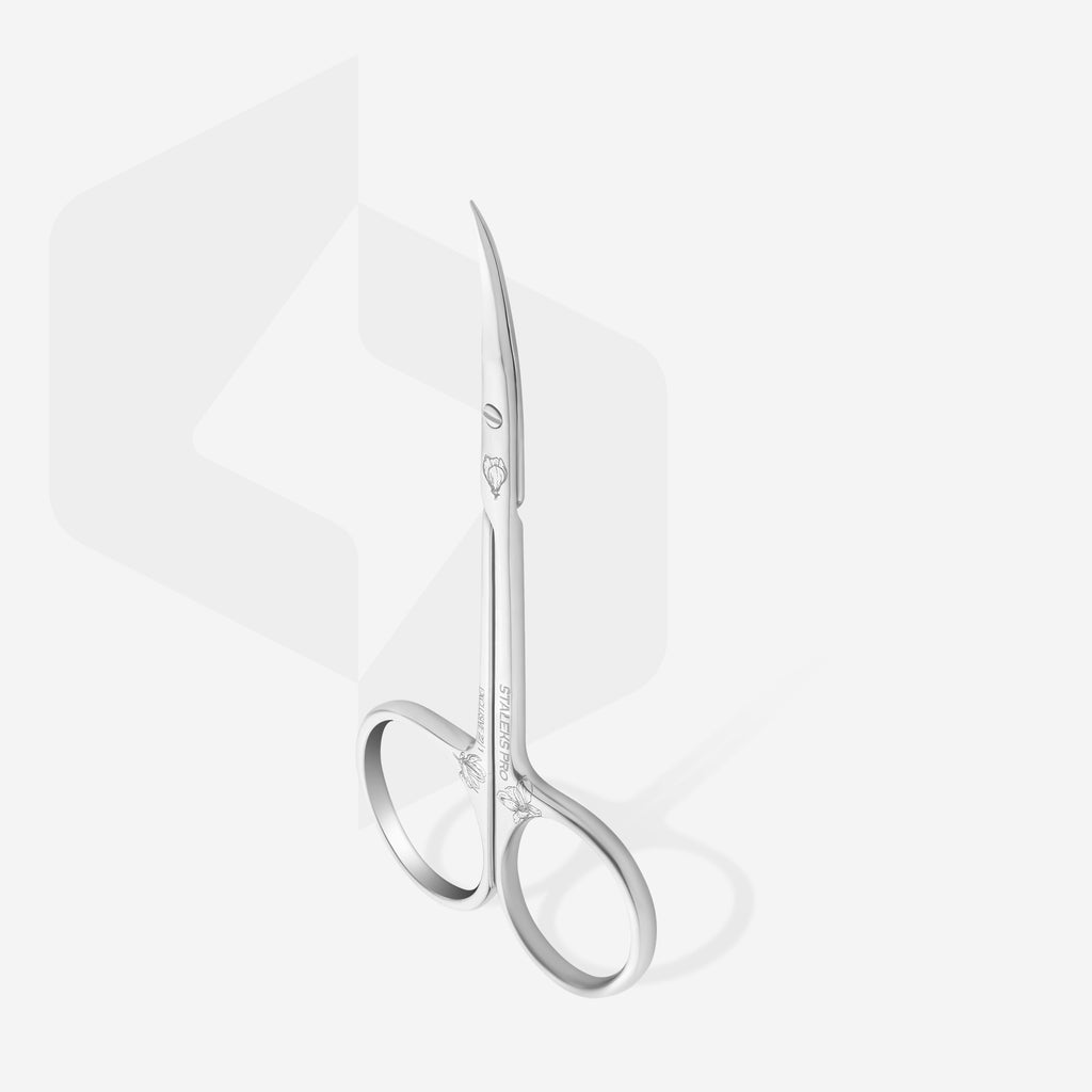 STALEKS Professional cuticle scissors EXCLUSIVE 22 TYPE 1 magnolia (SX-22/1m) - All Pro Beauty