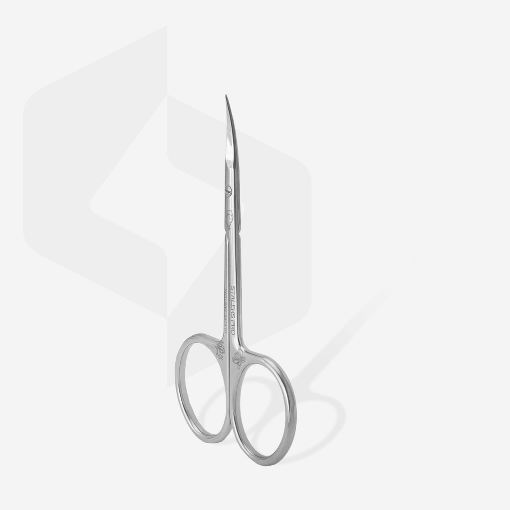 STALEKS Professional cuticle scissors EXCLUSIVE 22 TYPE 2 magnolia (SX-22/2m) - All Pro Beauty