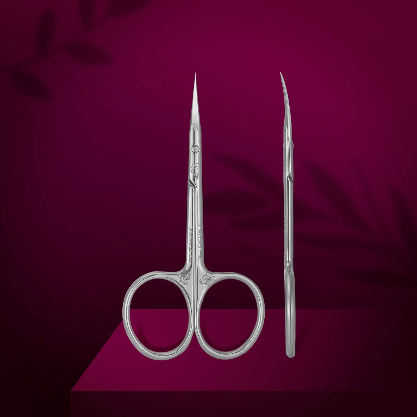 Professional cuticle scissors EXCLUSIVE 22 TYPE 2 magnolia (SX-22/2m)