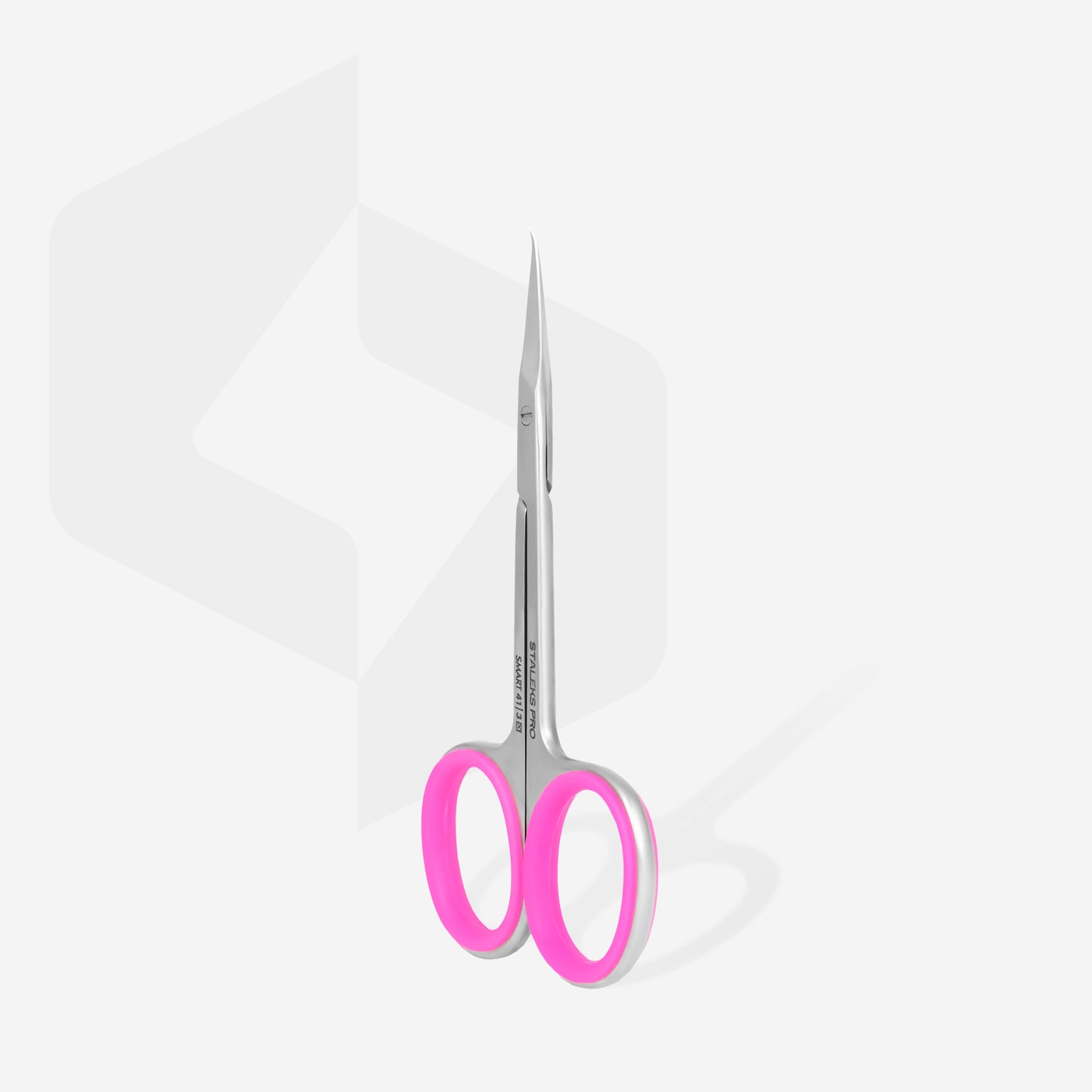 STALEKS Professional cuticle scissors with hook SMART 41 TYPE 3