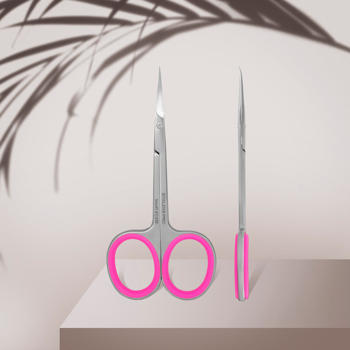 STALEKS Professional cuticle scissors with hook SMART 41 TYPE 3 - All Pro Beauty