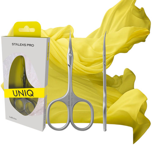 Staleks Pro - Professional cuticle scissors UNIQ 10 TYPE 4 BALLERINA