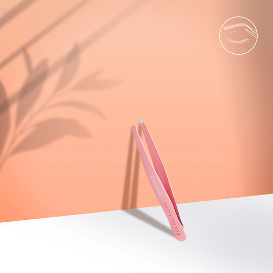 STALEKS Eyebrow tweezers BEAUTY & CARE TBC-11/3 (wide beveled)