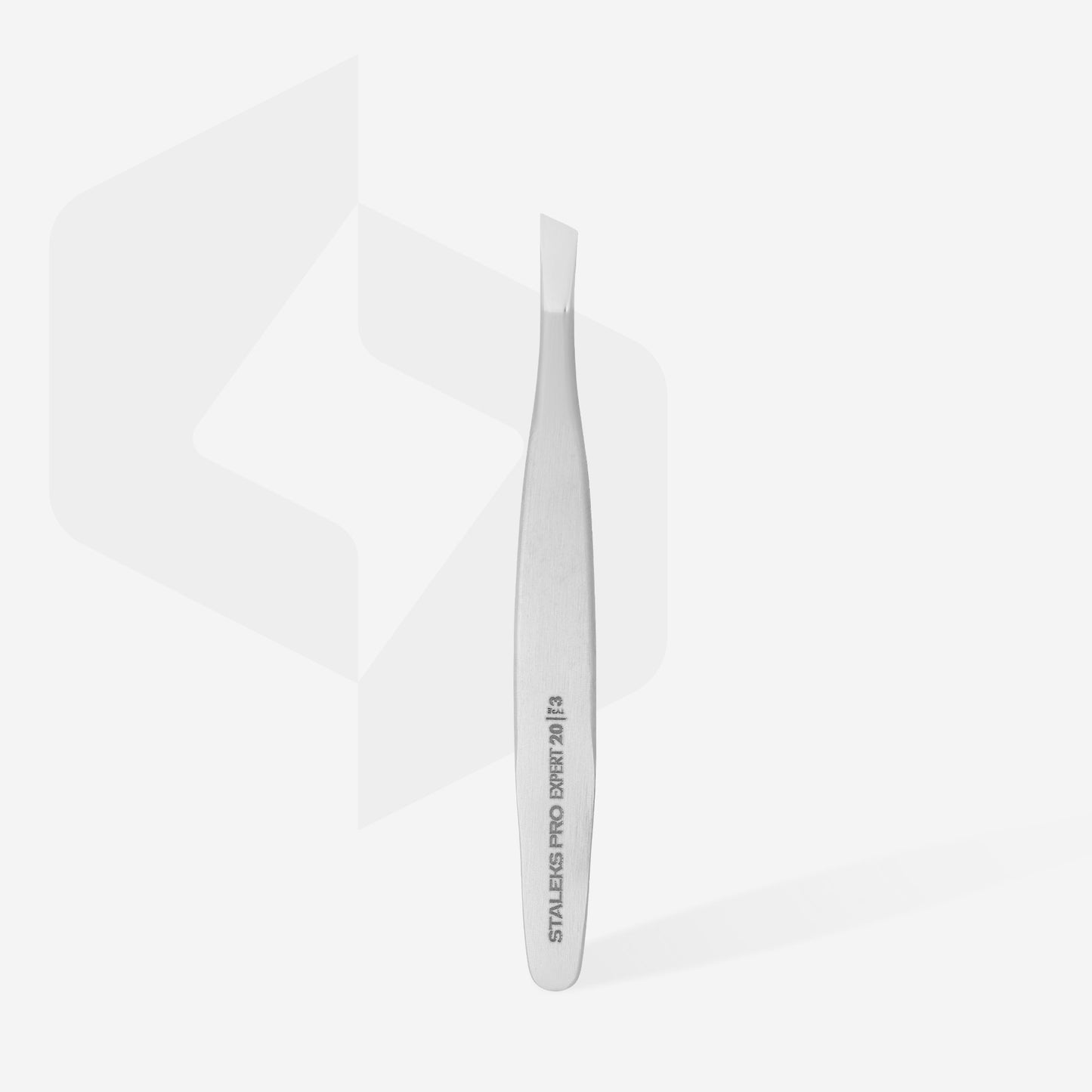 Eyebrow tweezers EXPERT  narrow straight (TE-10/2, 10/7, 20/3)