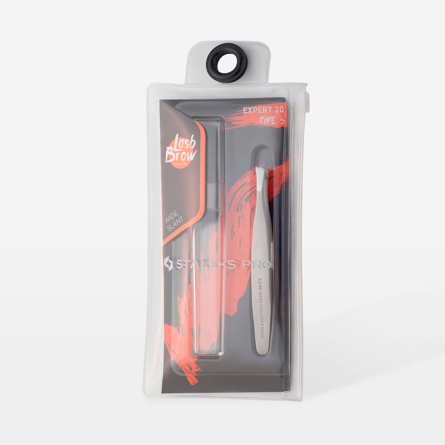 Eyebrow tweezers EXPERT  narrow straight (TE-10/2, 10/7, 20/3)
