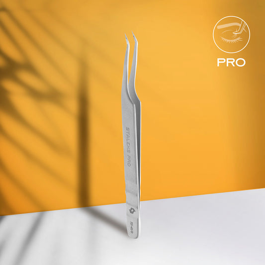 STALEKS Professional eyelash tweezers EXPERT 41 TYPE 8 (mini L)