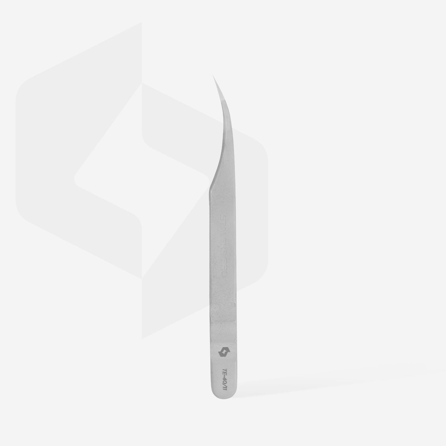 STALEKS Professional eyelash tweezers EXPERT 40 TYPE 11 (curved)