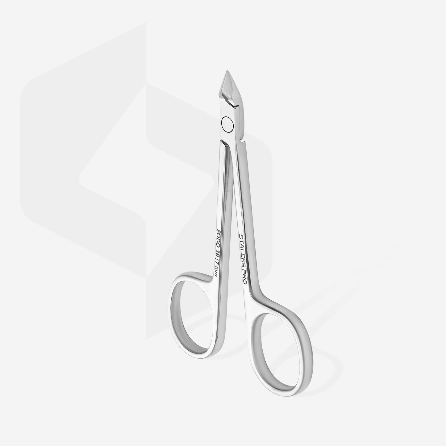 STALEKS Podology scissors style nippers for cuticle and callus PODO 10 7 mm