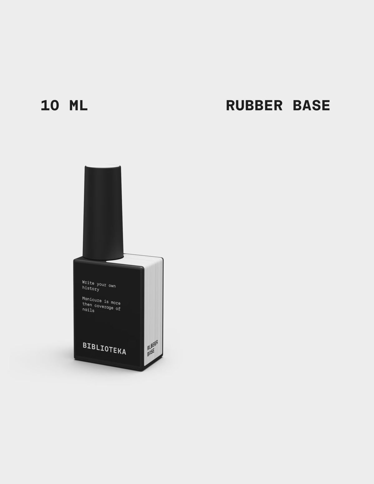BIBLIOTEKA Rubber Base 10ml
