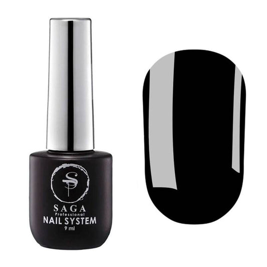 Saga BLACK Top No Wipe (9ml)