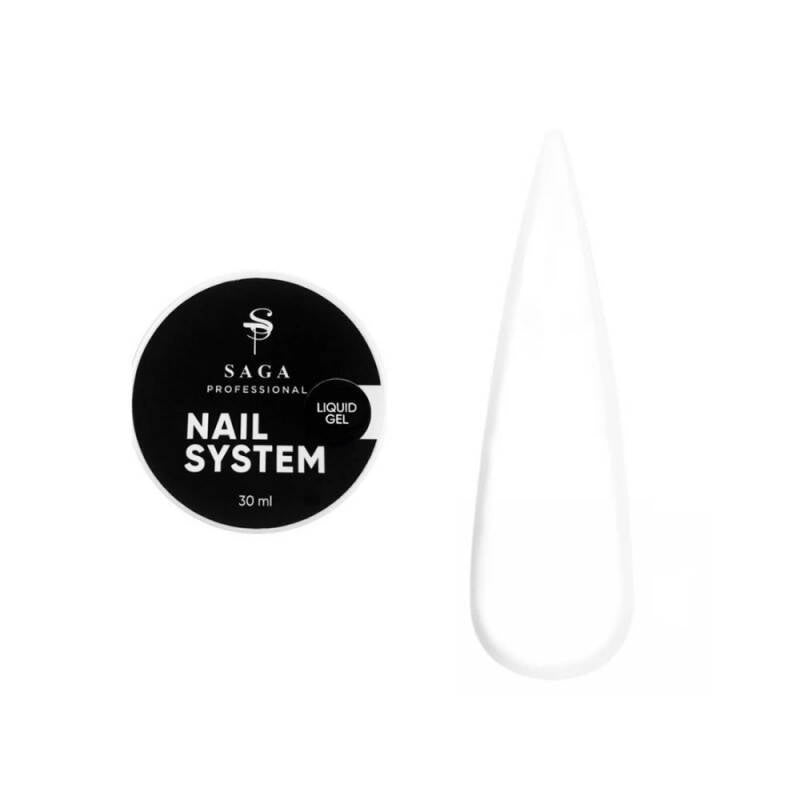 SAGA LIQUID GEL (30ml) No1 Clear - All Pro Beauty