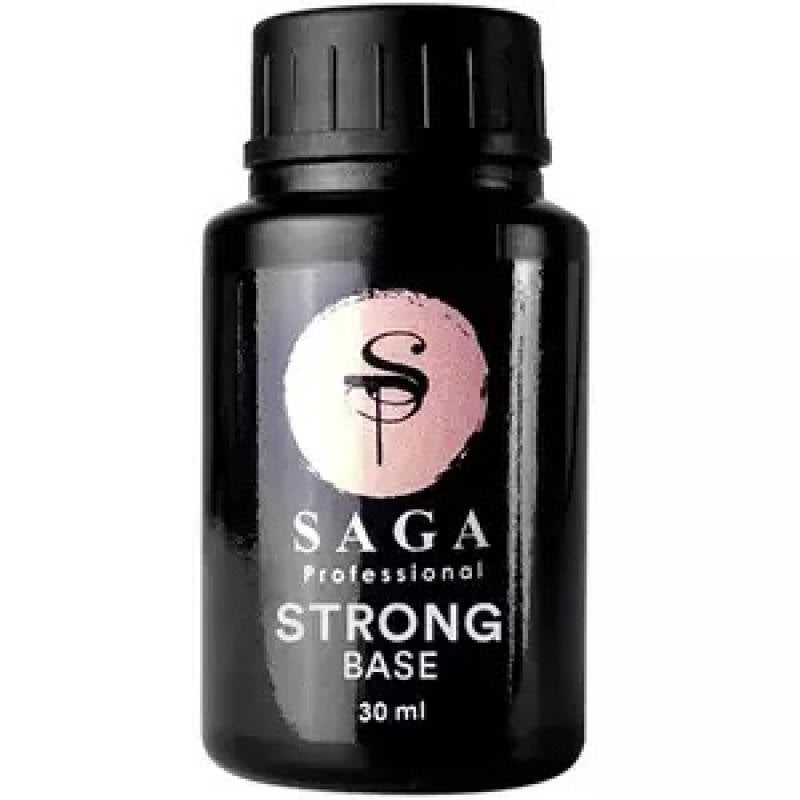SAGA professional Rubber Base STRONG  — 30ml - All Pro Beauty