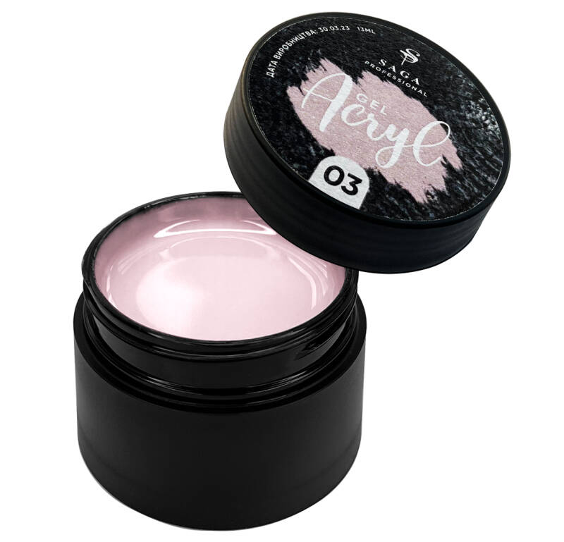 SAGA Acryl Gel No3 (13ml) - All Pro Beauty